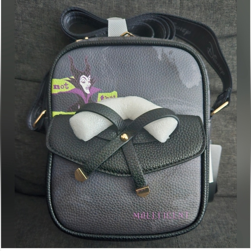 Disney Maleficent  Black Crossbody Bag by Wonda pop NWT